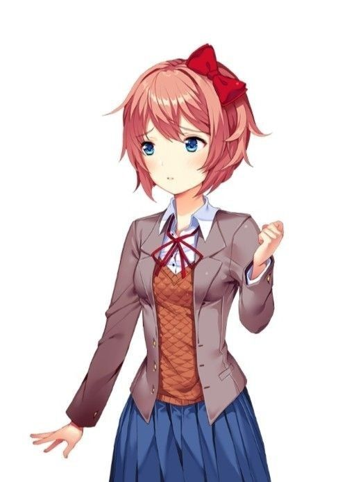 DDLC спрайты Сайори