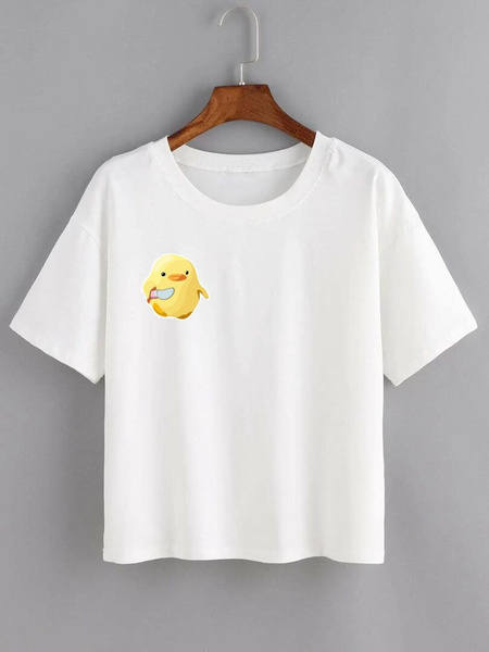 Модные белые футболки