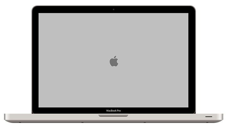 Монитор ноутбука на прозрачном фоне