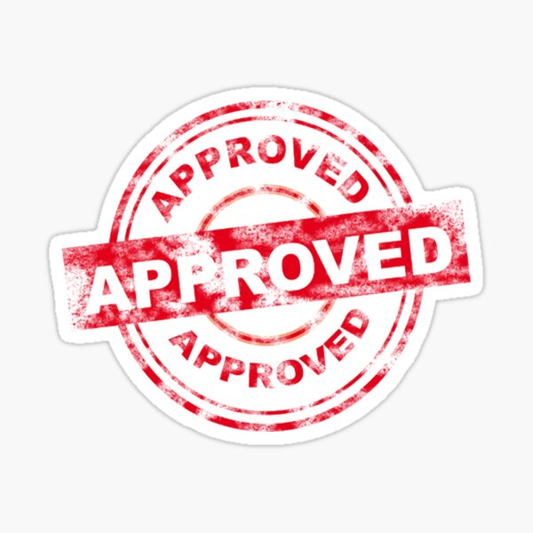 Печать одобрено