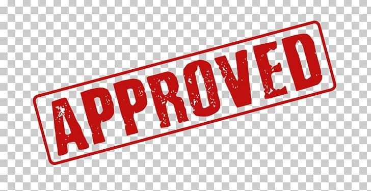 Штамп approved с прозрачным фоном