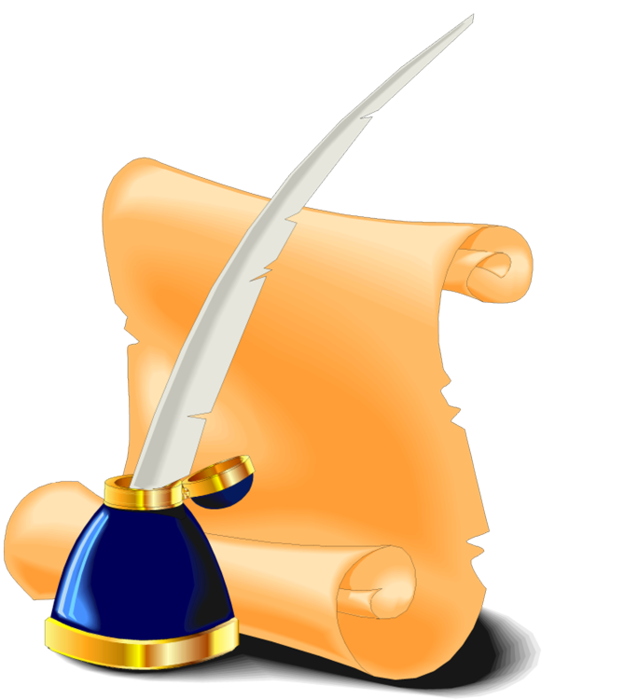 Атрибуты школы на прозрачном фоне