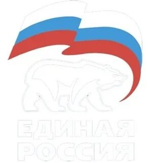Флаг партии Единая Россия