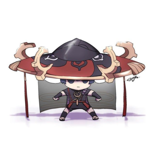 Скарамучча Геншин ЯИБИ