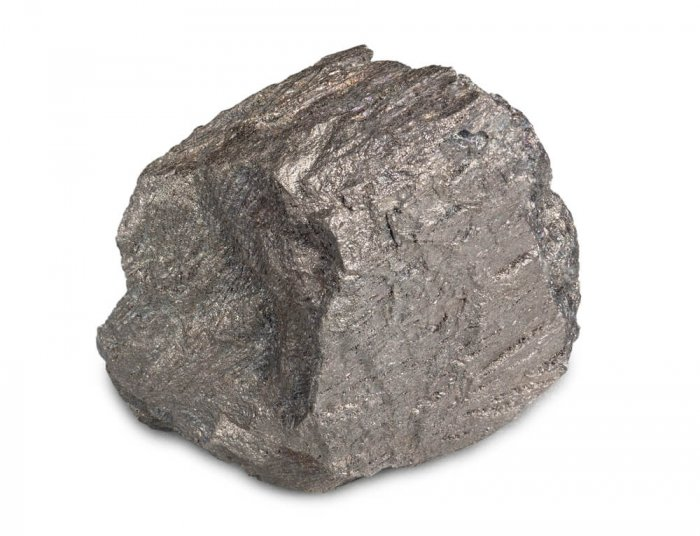 Железная руда на прозрачном фоне