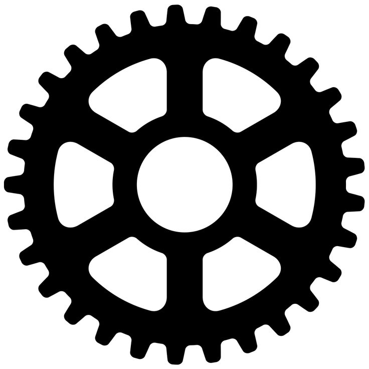 Шестеренка пиктограмма