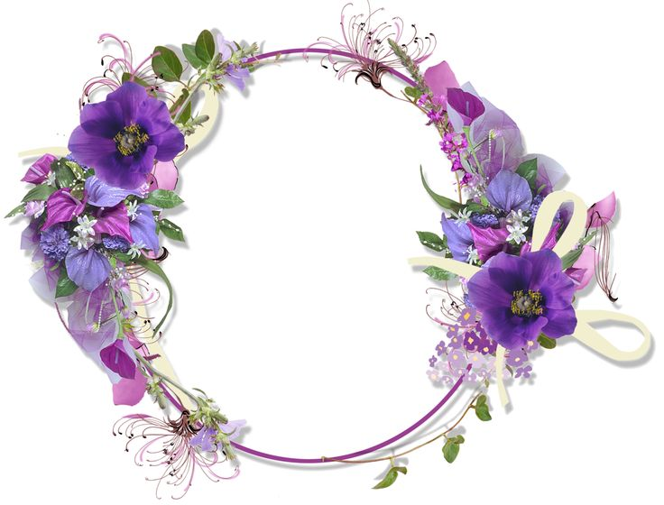 Круглая рамка