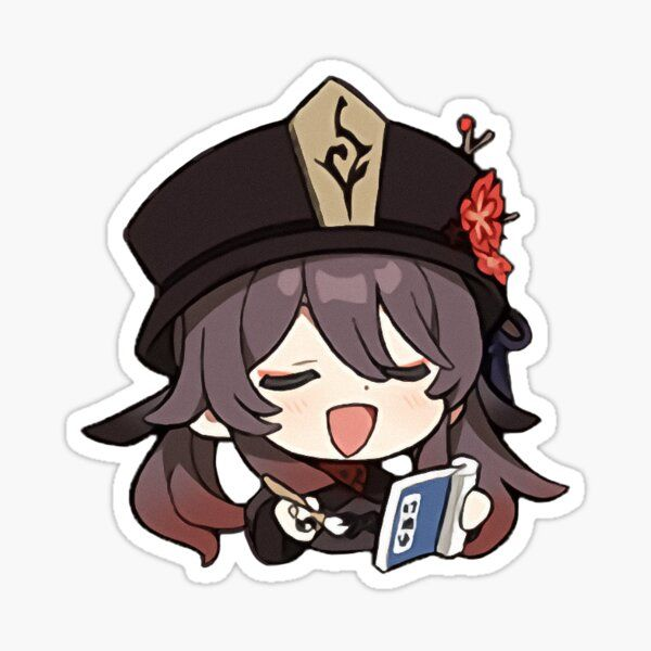 Венти Геншин Импакт Чиби Стикеры