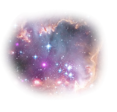 Космос на прозрачном фоне для фотошопа