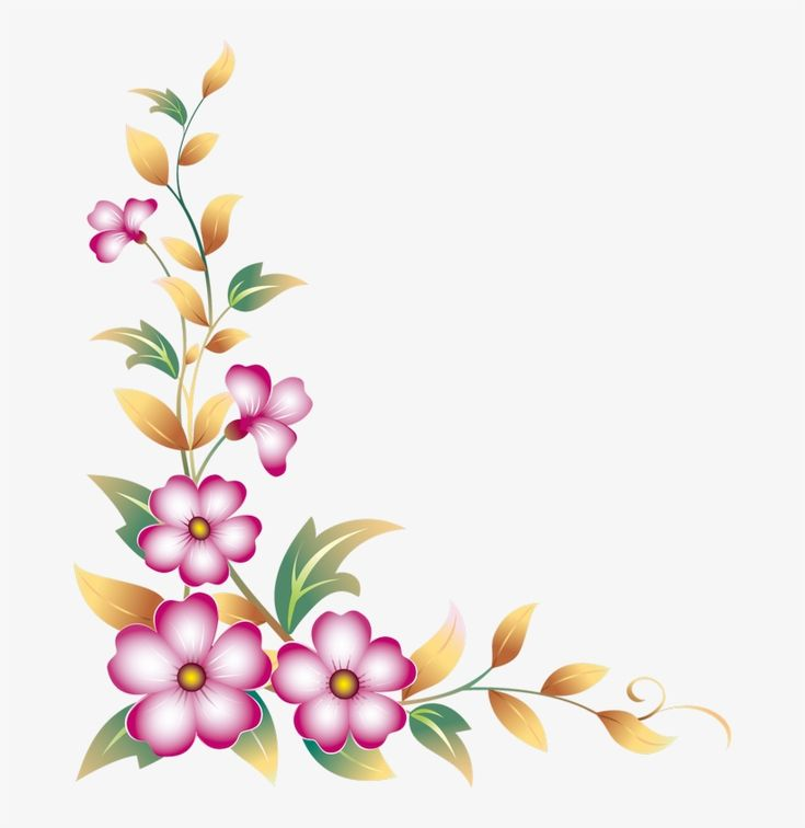 Рамка цветы