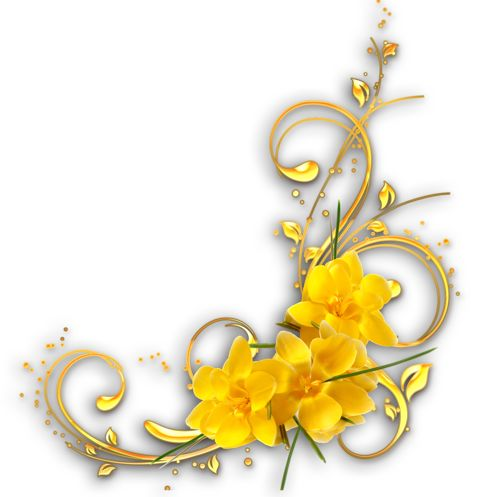 Цветы для украшения открытки