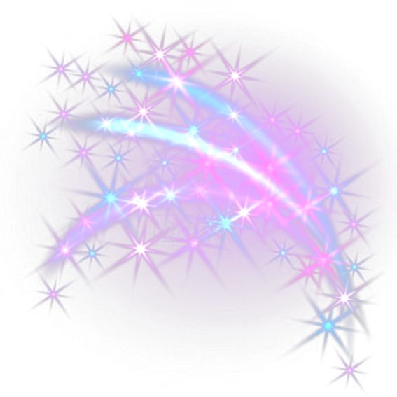 Блестки на прозрачном