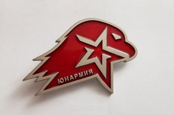 Эмблема юнармейца