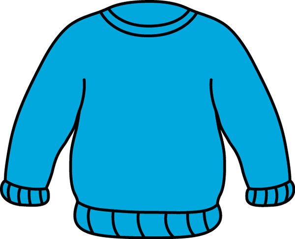 Трафарет свитера для рисования