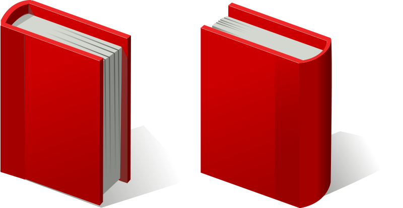 Книжка на белом фоне