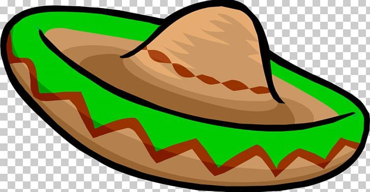 Мексиканская шляпа на прозрачном фоне