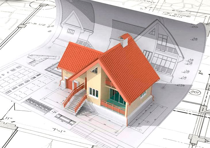 Проектирование домов на прозрачном фоне