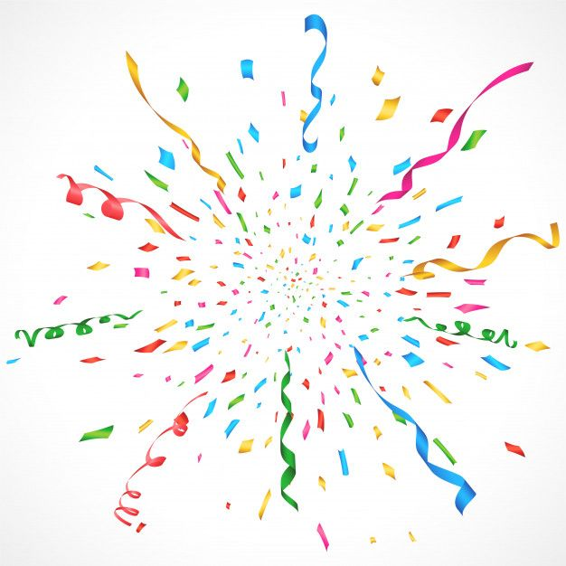 Фейерверк конфетти