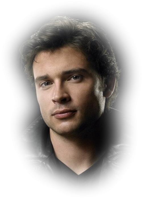 Красивый мужчина на прозрачном фоне