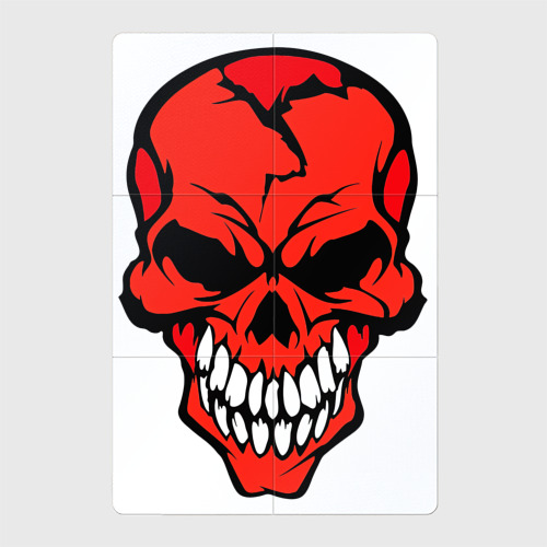 Череп на прозрачном фоне