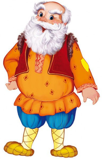 Плакат вырубной. Дед. Ф-7220