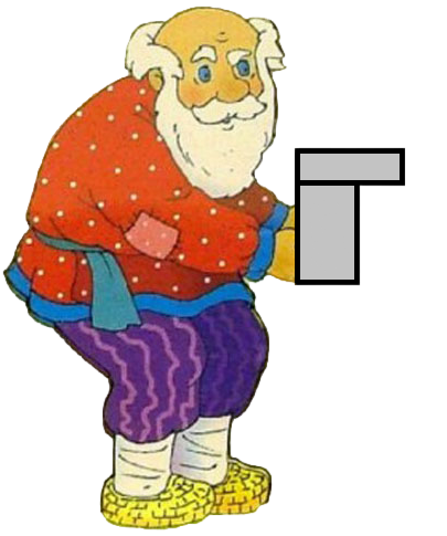 Персонажи сказки Репка дед