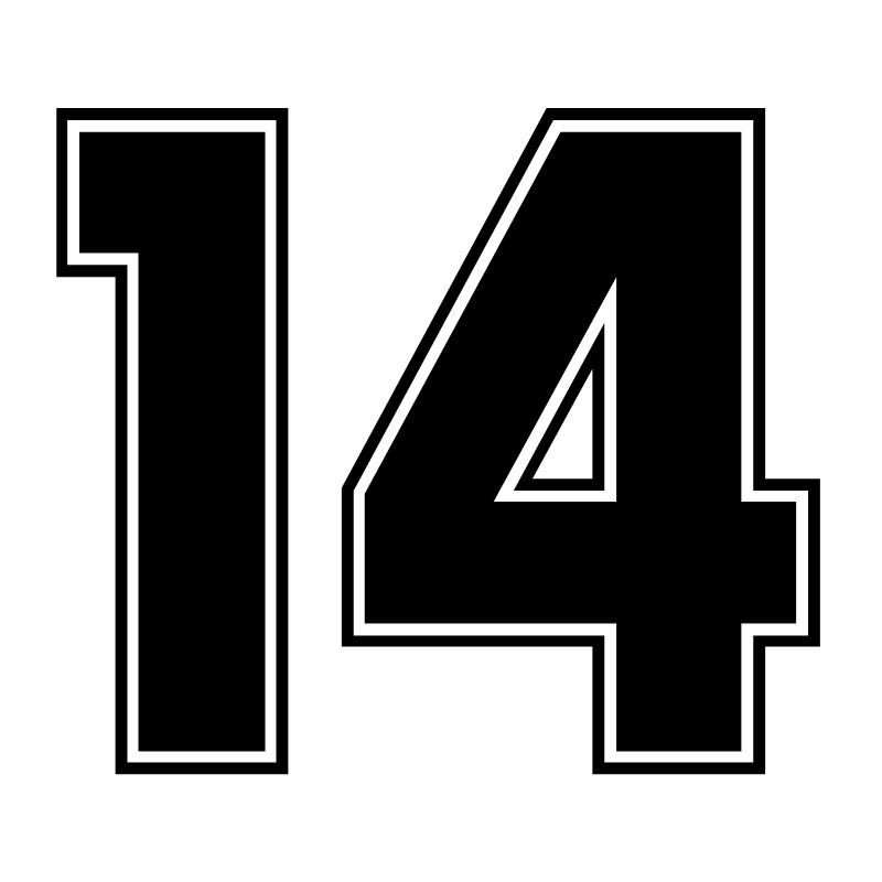 Цифра 14