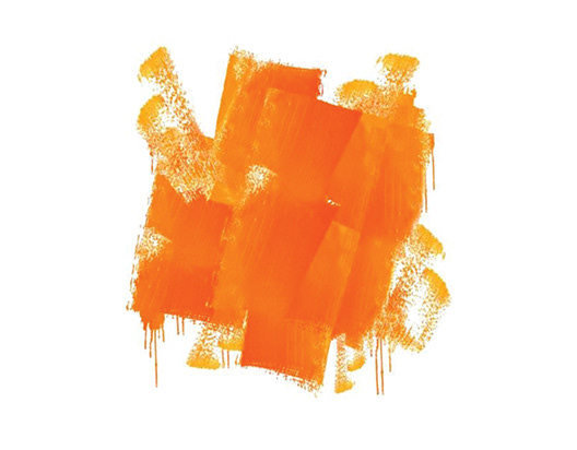 Краска оранжевая