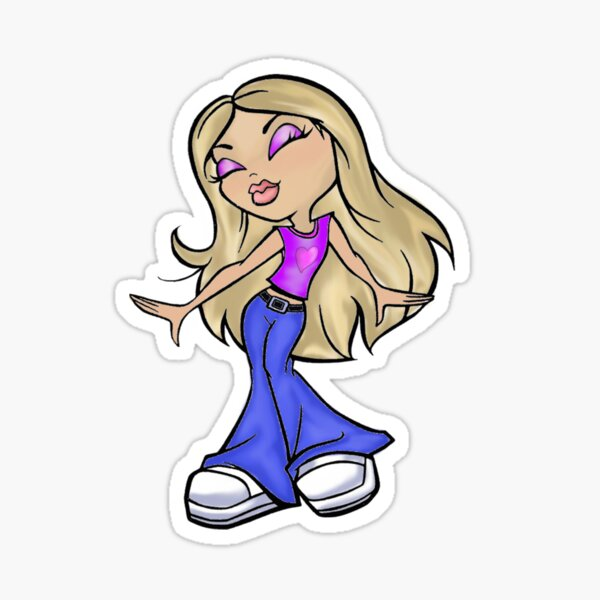 Стикеры братц