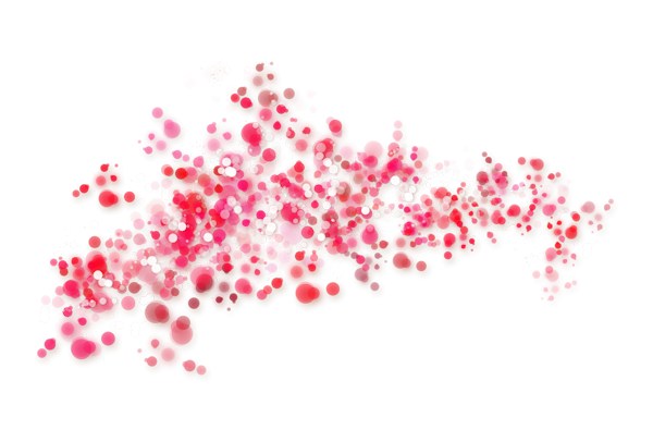 Россыпь сердечек