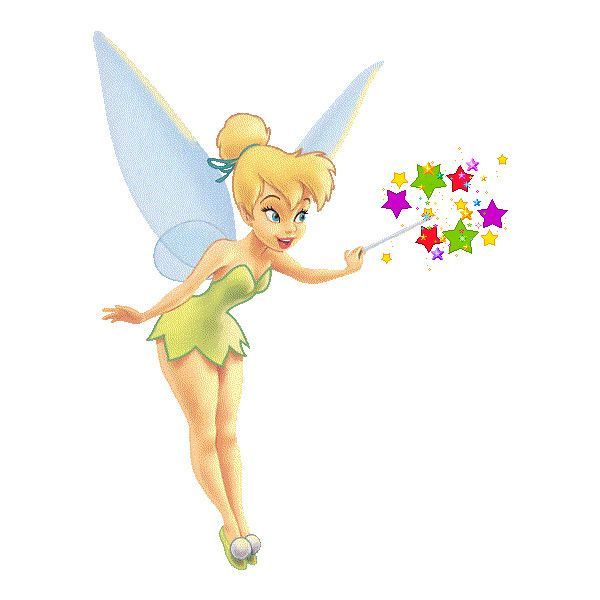 Сказочная Фея на белом фоне