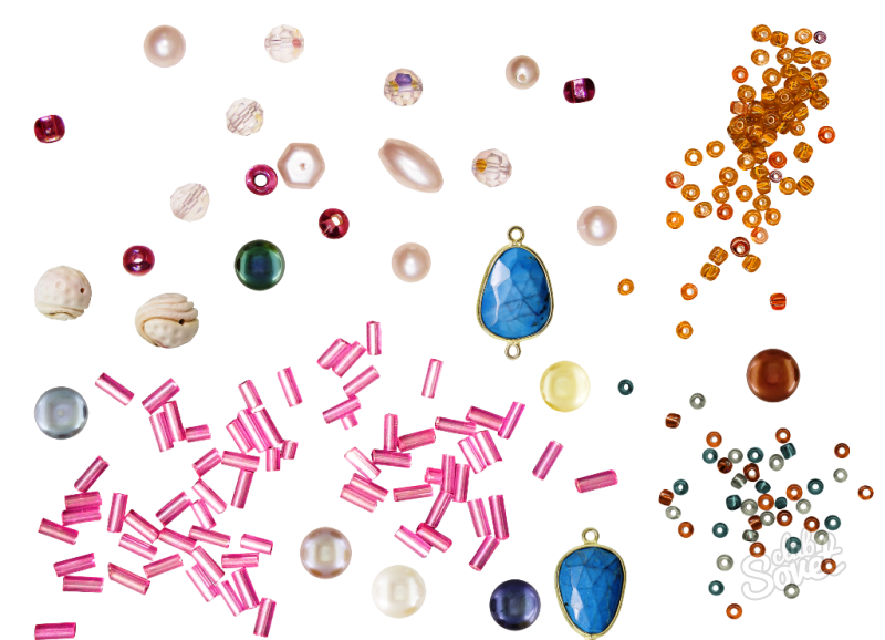 Бусины рассыпанные