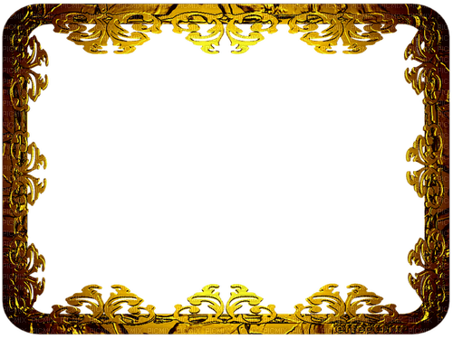 Рамка золото