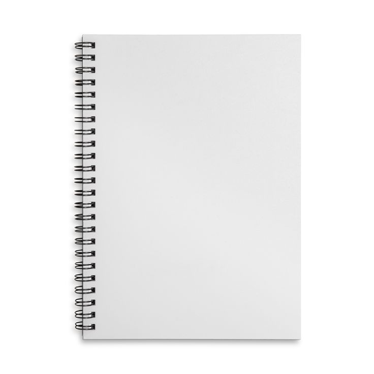 Блокнот на пружине горизонтальный
