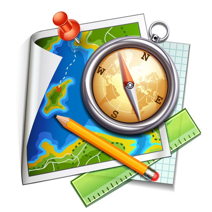 Компас рисунок для детей