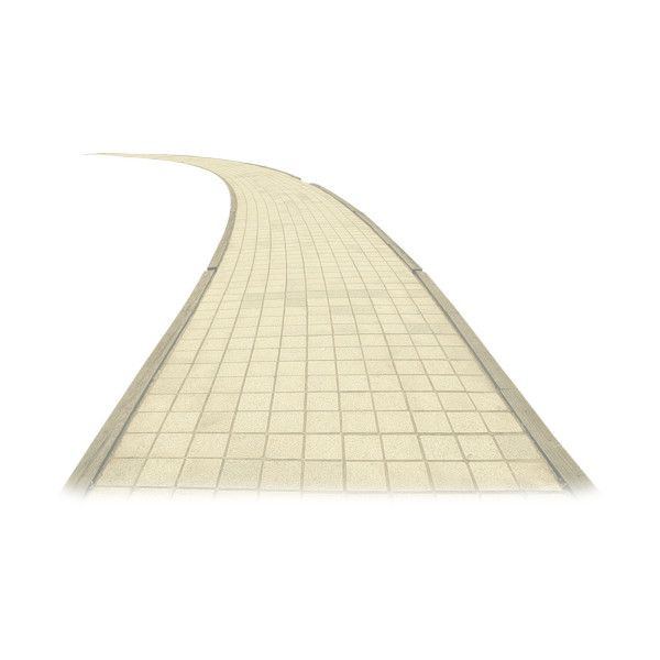 Дорожка на прозрачном фоне для фотошопа