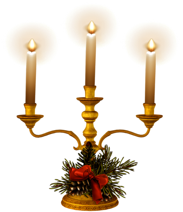 Свеча в подсвечнике