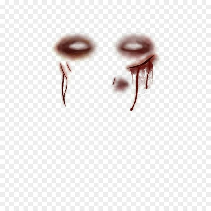 Страшные глаза на прозрачном фоне