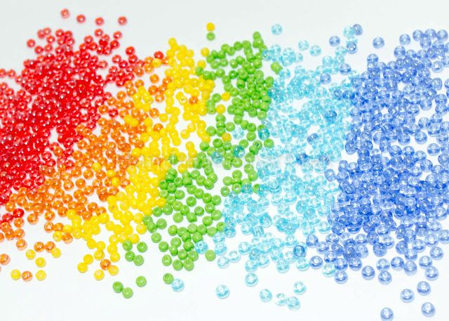 Бисер разноцветный