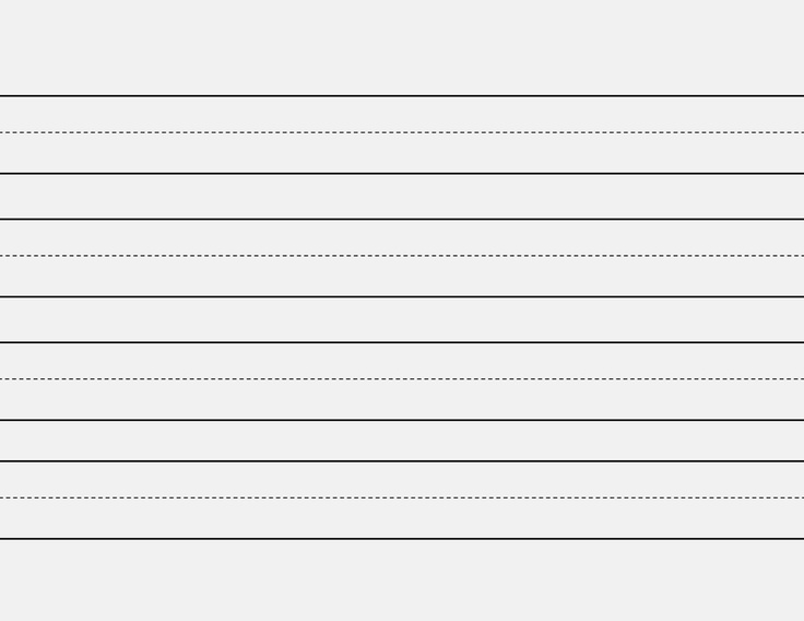 Лист в узкую линию