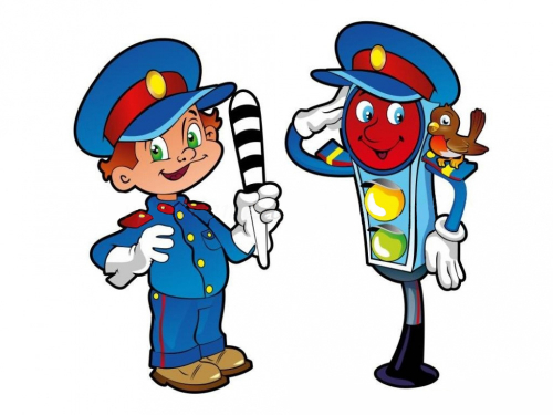 Регулировщик для детей без фона