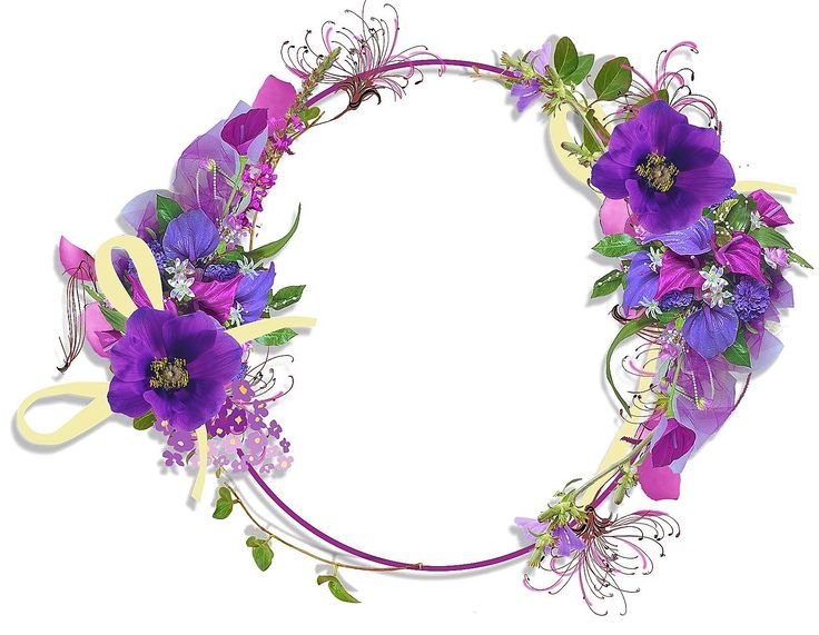 Круглая рамка