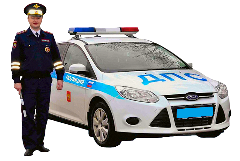 Полицейская машина