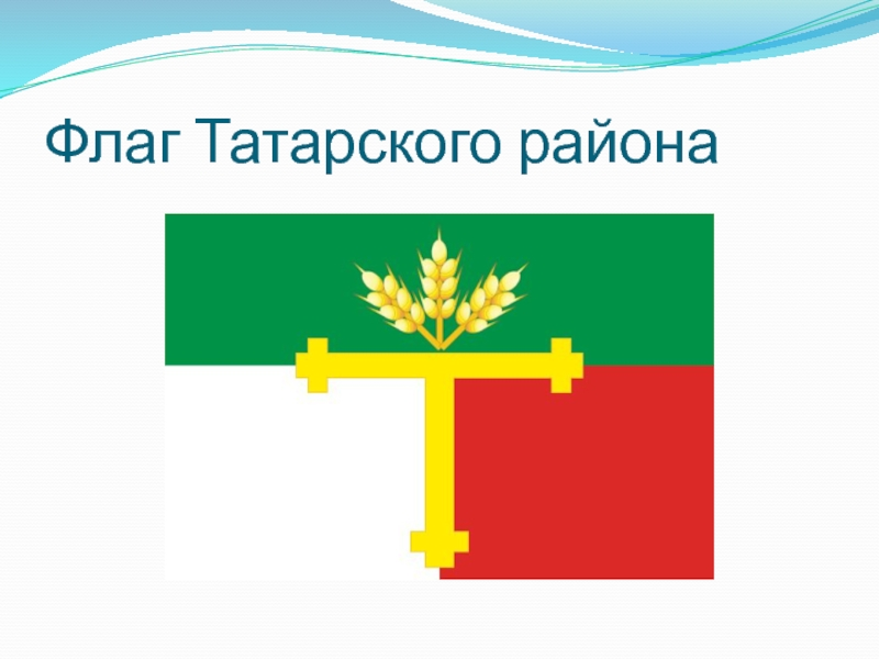 Флаг татарского района