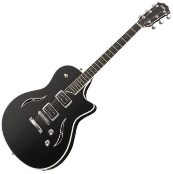 Чёрная электрогитара