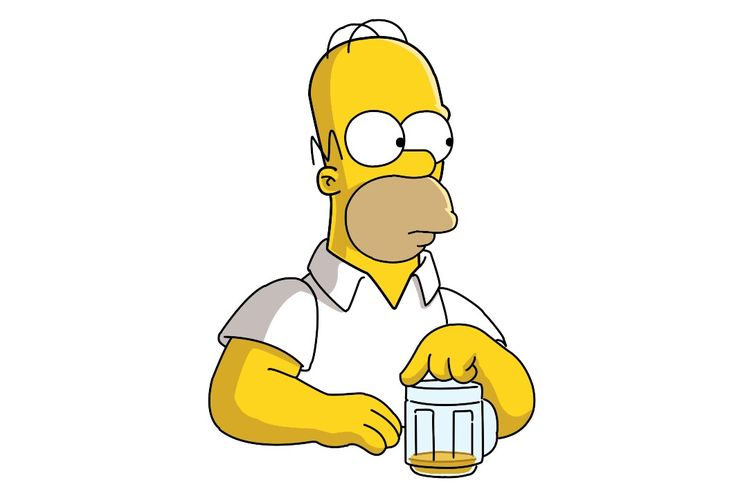 Гомер с пивом