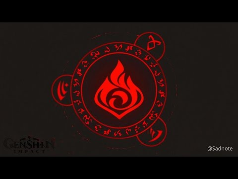 Электро Геншин символ