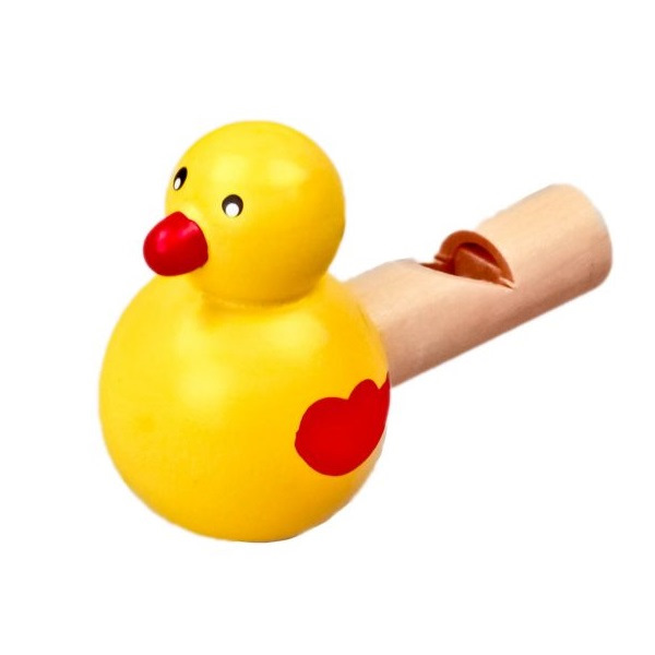 Ребенок со свистулькой