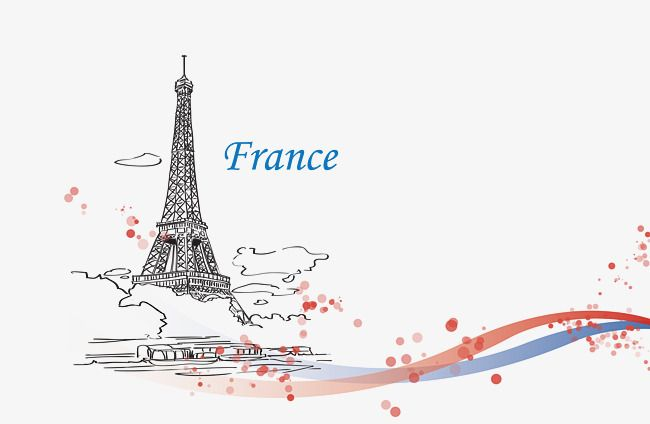 Векторная иллюстрация Франция