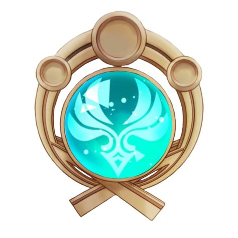 Геншин значки стихий